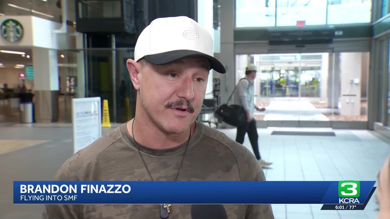 AFGE Local 1230 speaks on behalf of TSA workers at SMF amid government shutdown