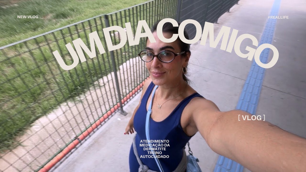 um dia comigo | vlog | medicação da dermatite, atendimento, treino...
