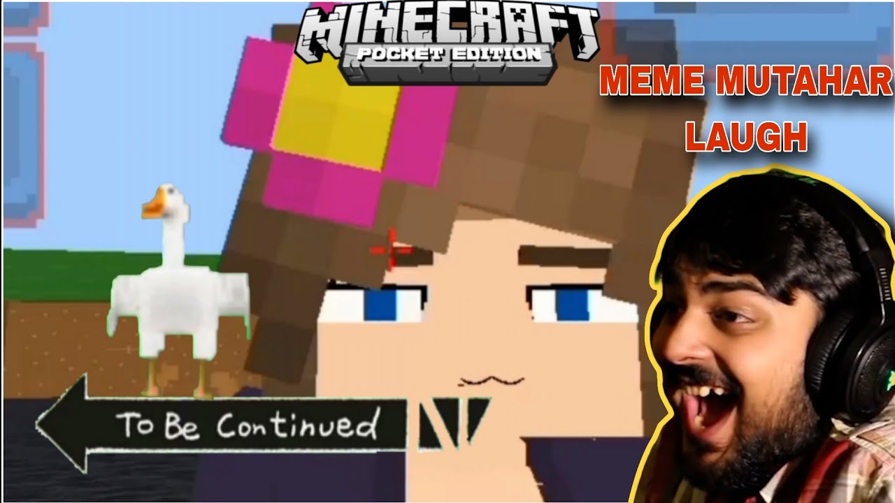 Meme Mutahar Laugh in MCPE Funny 🤣😂😅