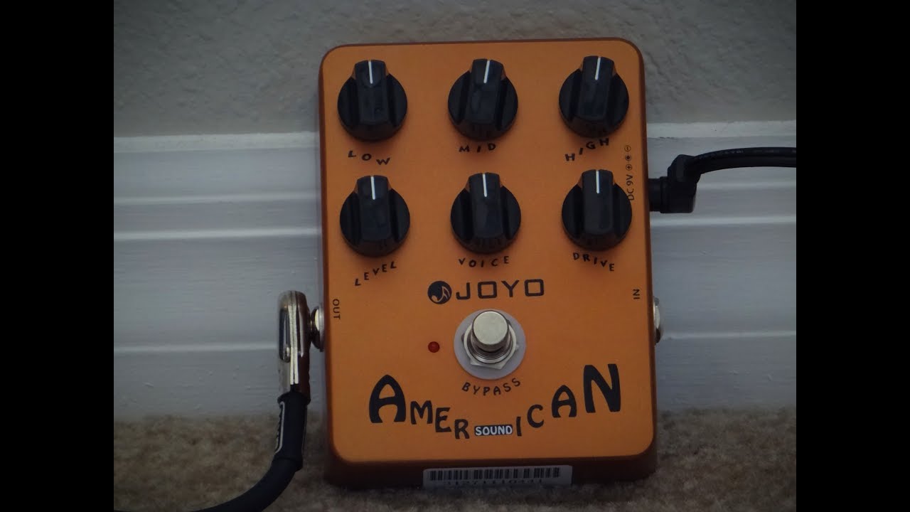 Joyo American Sound Amplifier Emulation Pedal - Bass and Keyboard DEMO