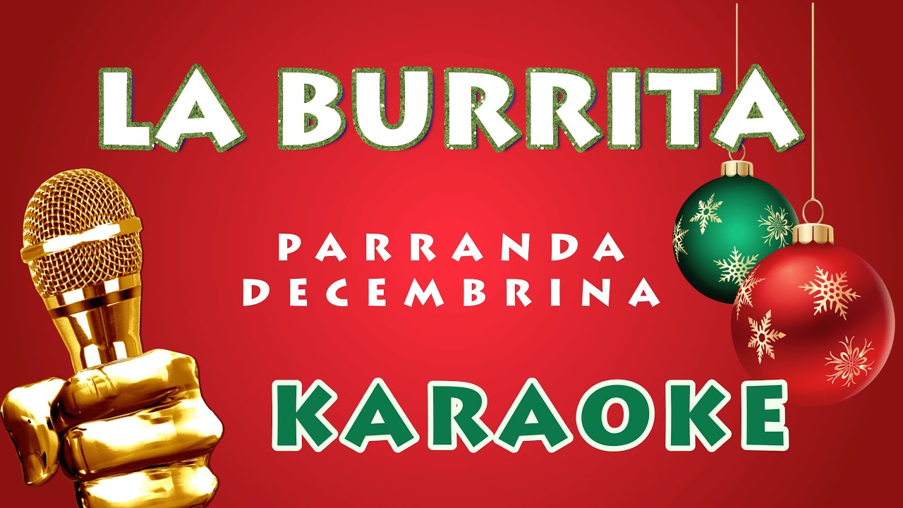 La burrita - KARAOKE (Los Corraleros de Majagual) #karaokelatino