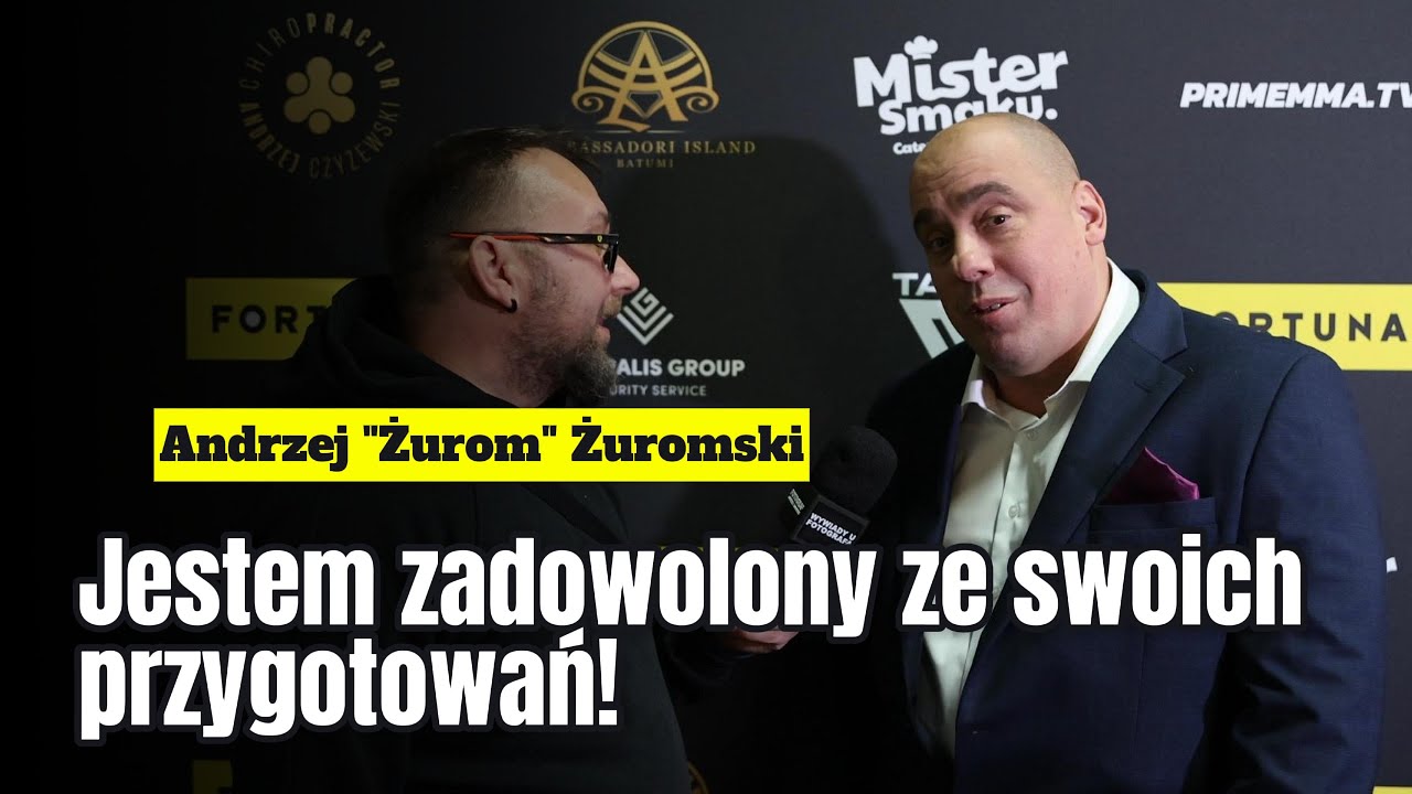 Andrzej Żurom Żuromski - Jestem zadowolony ze swoich przygotowań! 