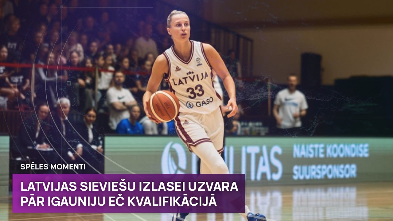 Latvija – Igaunija 82:75 | Spēles labākie momenti | Sporta Studija
