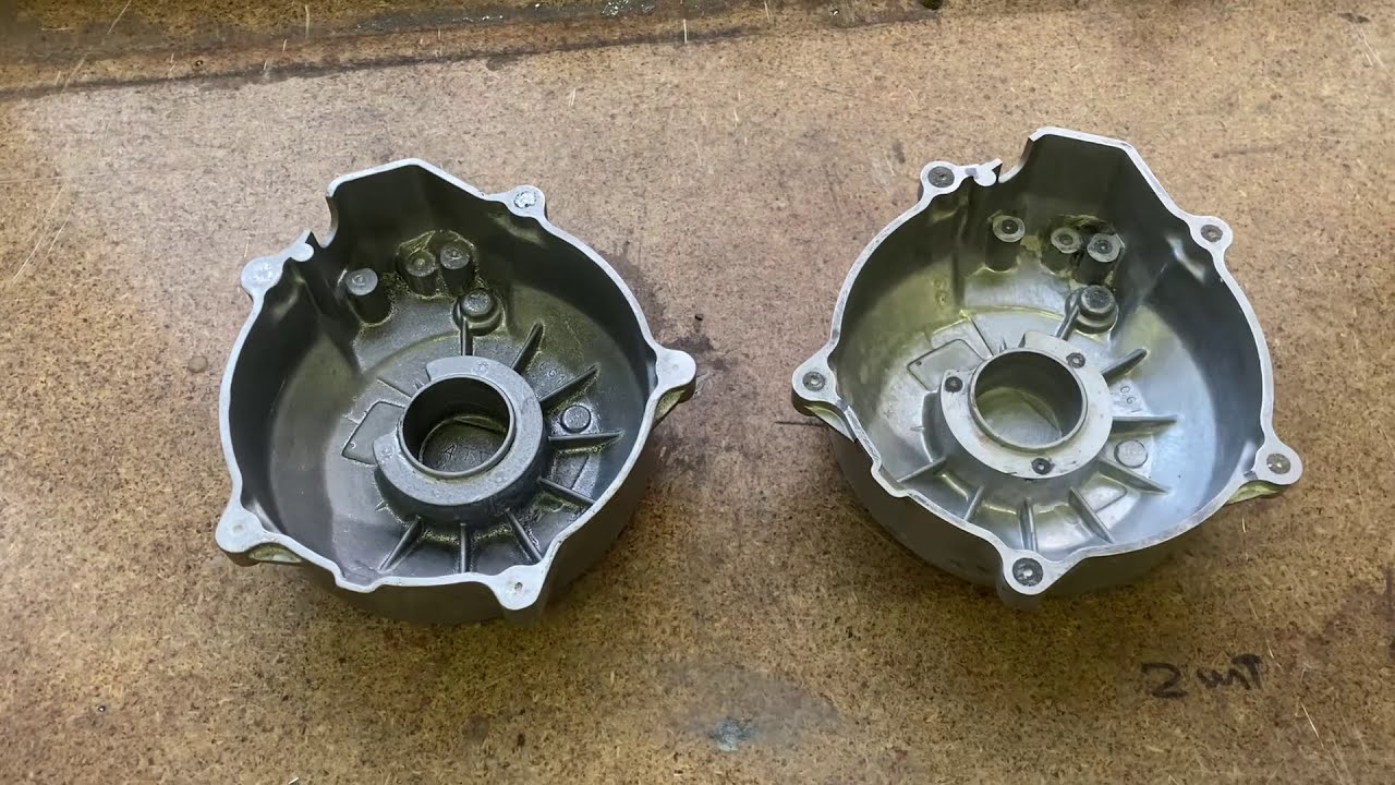 Отливка крышки генератора для мотоцикла Yamaha YZF-600R