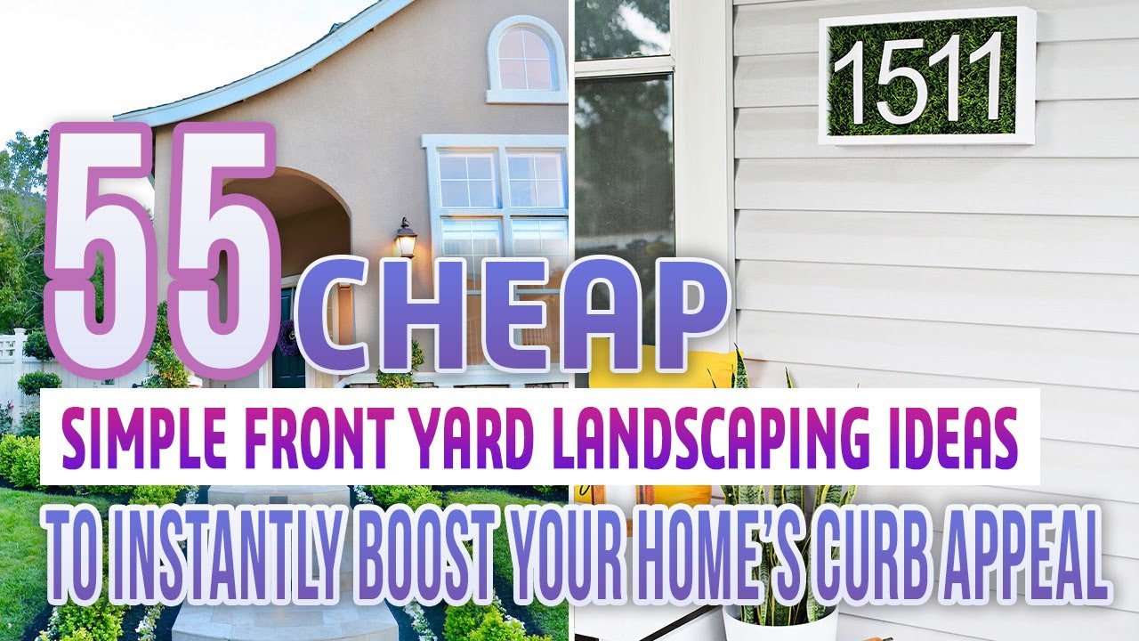 Top 55 Budget-Friendly Landscaping Ideas for Stunning Front Yards | Boost Curb Appeal for Under $50!