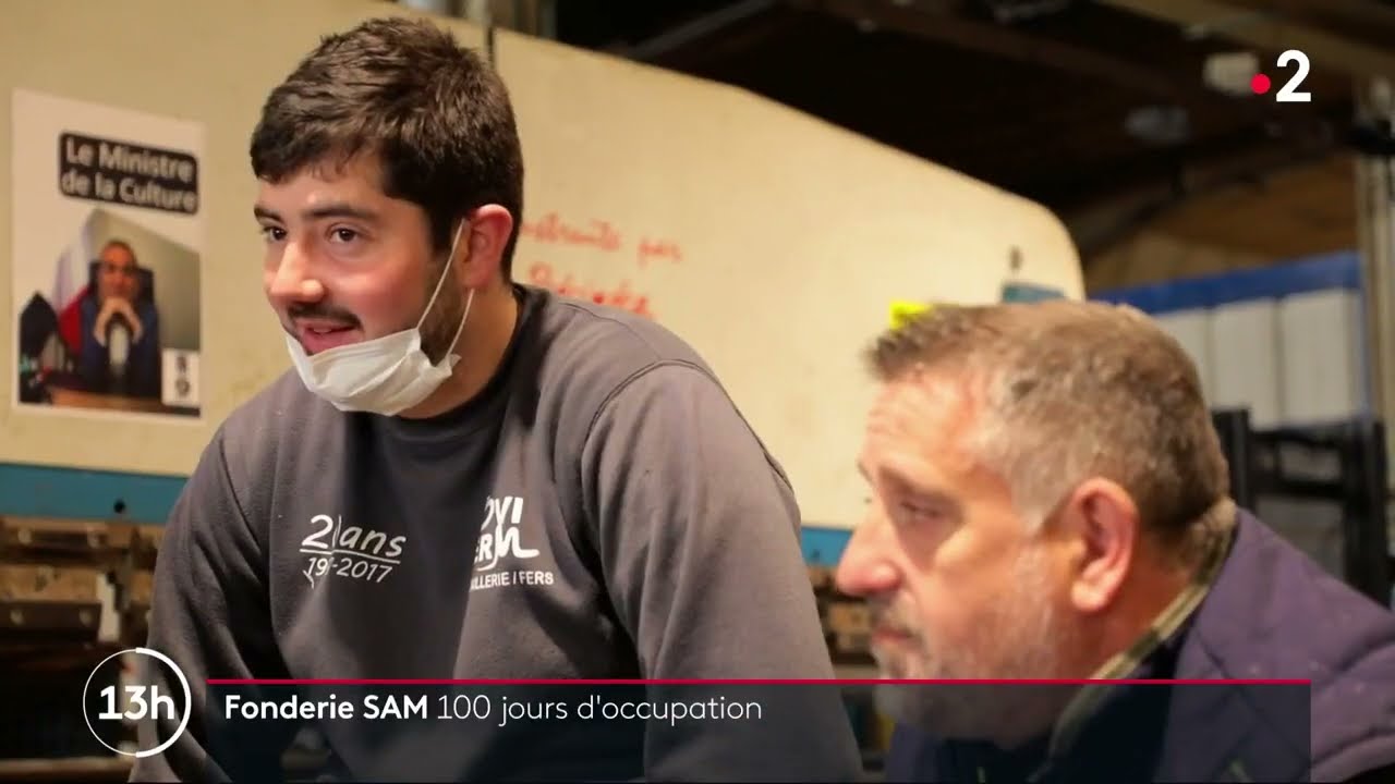 100e jour d'occupation pour les salari&eacute;s licenci&eacute;s de la fonderie S.A.M