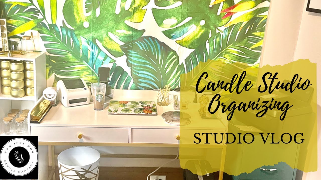 2026 Studio Reset: Decluttering and Organizing My Candle Business