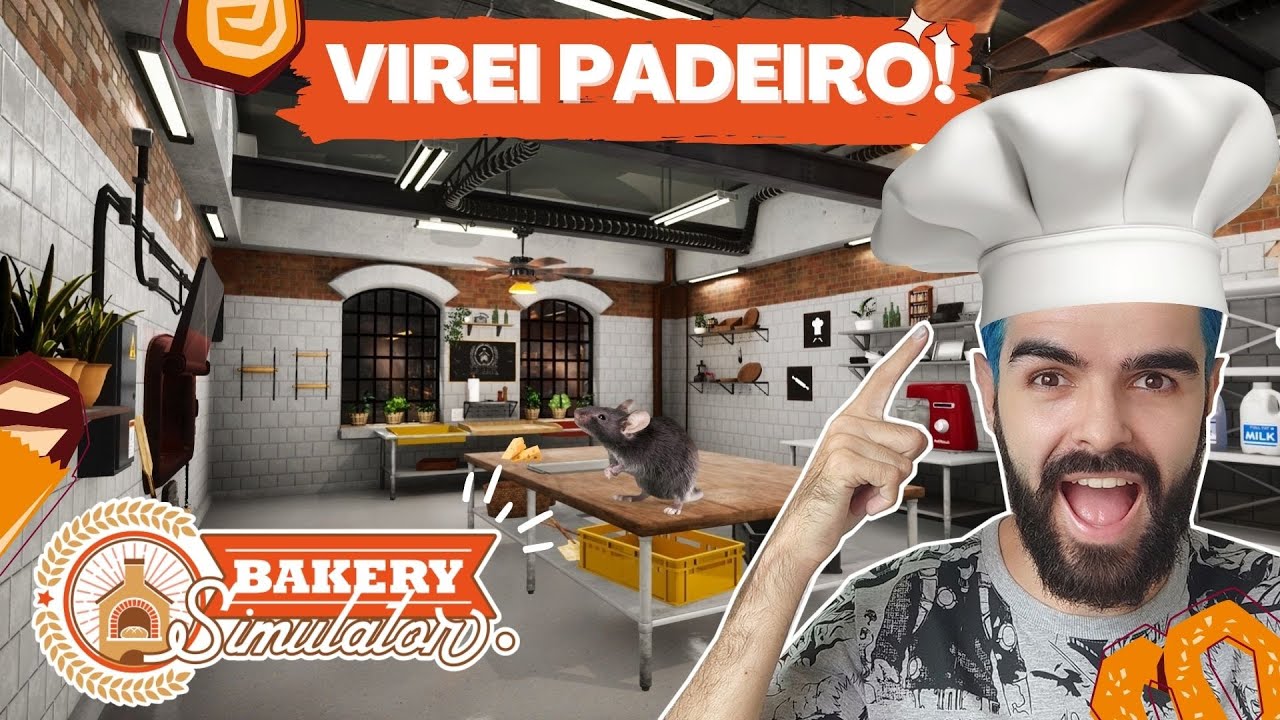SIMULADOR DE PADARIA! - (BAKERY SIMULATOR) Gameplay PT BR