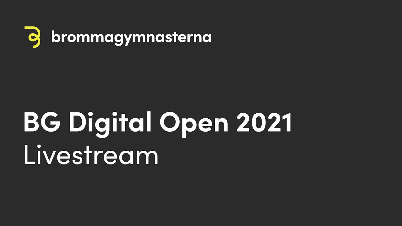 Brommagymnasterna Digtal Open 2021