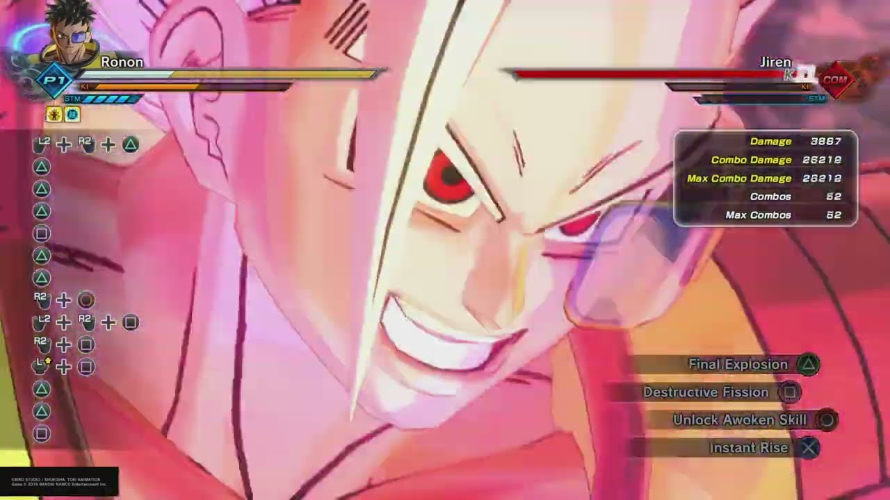 Xenoverse 2 GG COMBOS