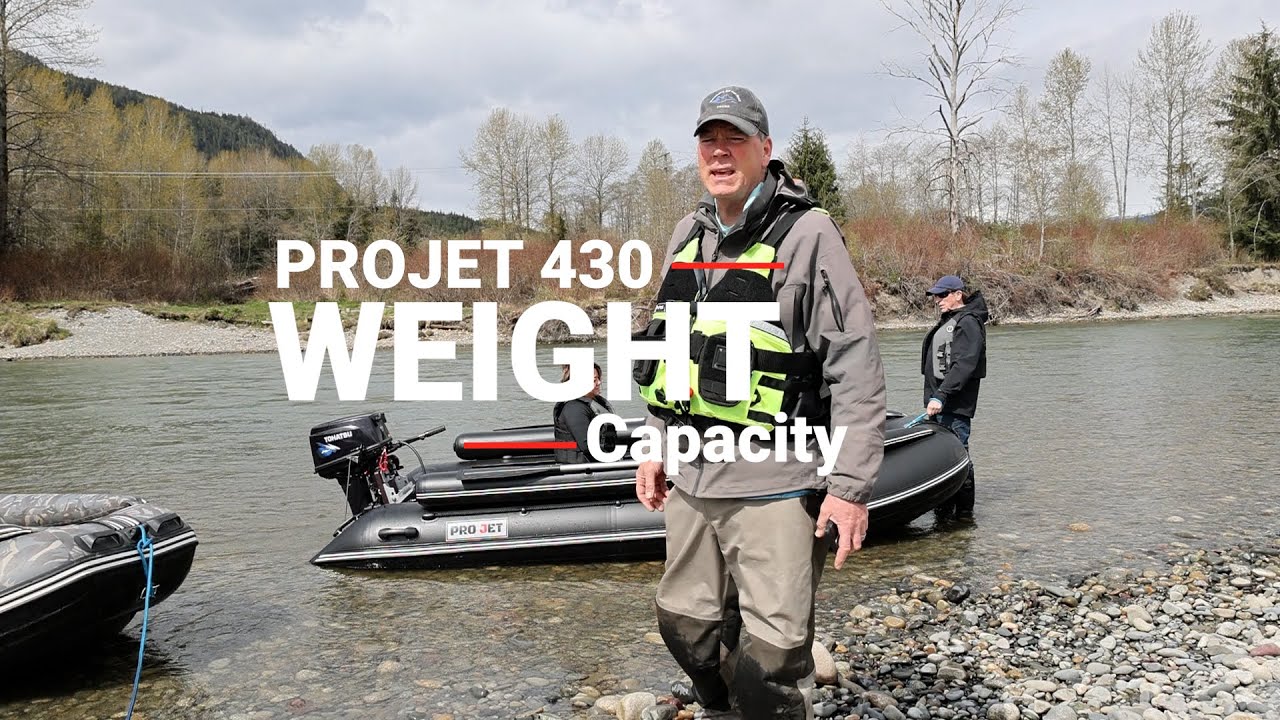 PROJET 430 with Tohatsu 30 weight carrying capacity