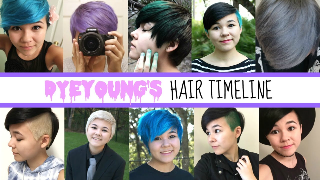 DyeYoung's Hair Timeline (PART 2)