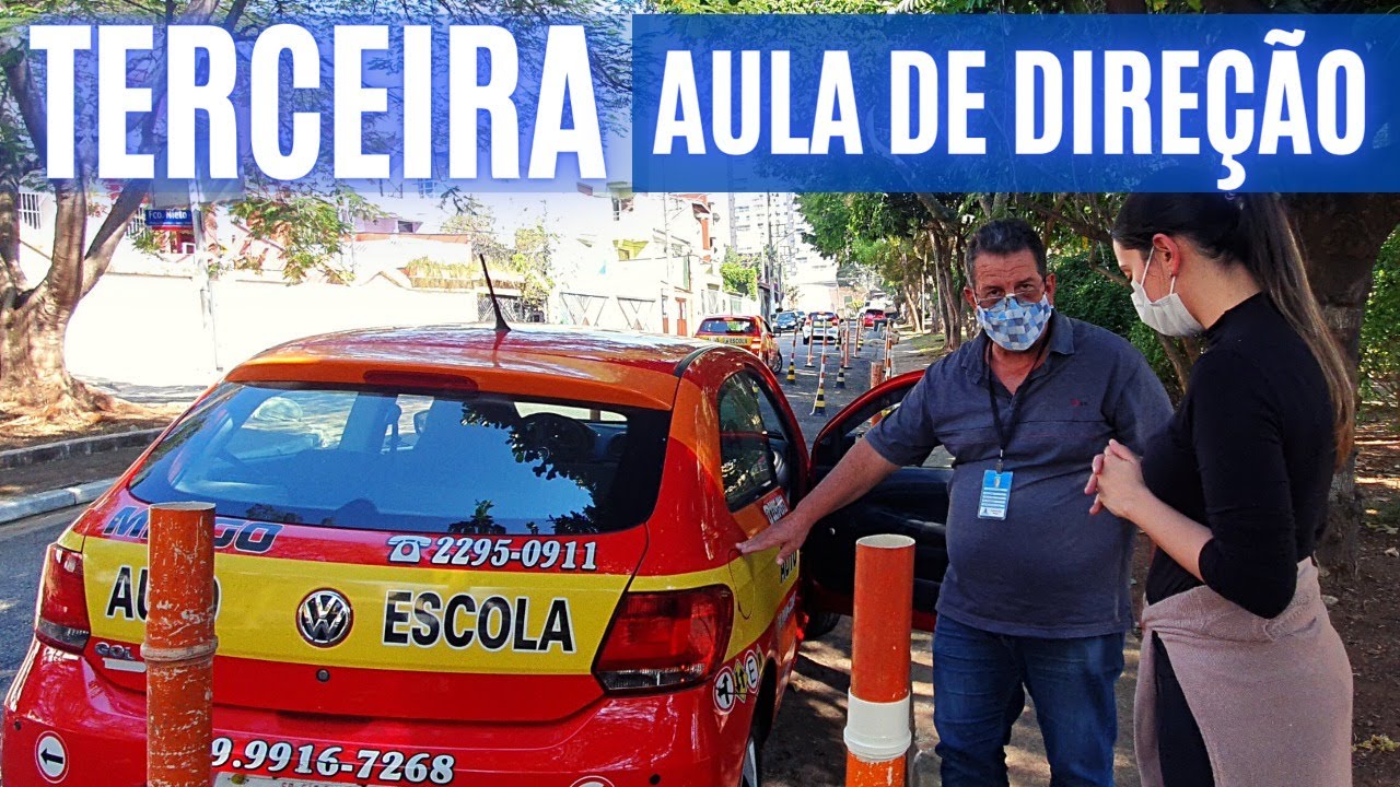 TERCEIRA AULA DIREÇÃO - Autoescola Mingo (2021)