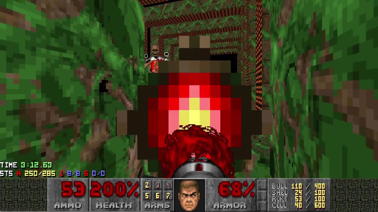Italo-doom: Map01 Slice me Nice (UV-max)