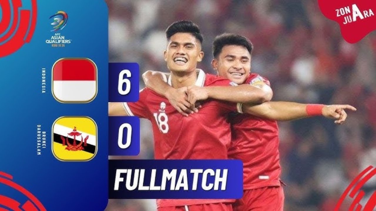INDONESIA vs BRUNEI DARUSSALAM | ASEAN Champhionship Mandiri Cup | FULL MATCH
