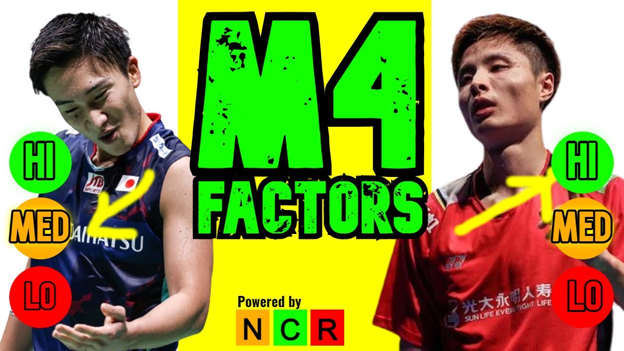 Momota vs ShiYuqi: The Must-Know Magnificent 4 Badminton Controlling Factors!