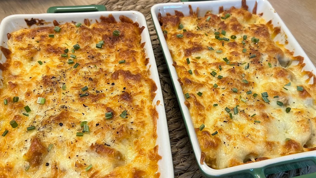 Gratin أروع قراتان تنجمو تجربوه بالبطاطا و الدجاج / قراتان بطاطا و دجاج 🫕