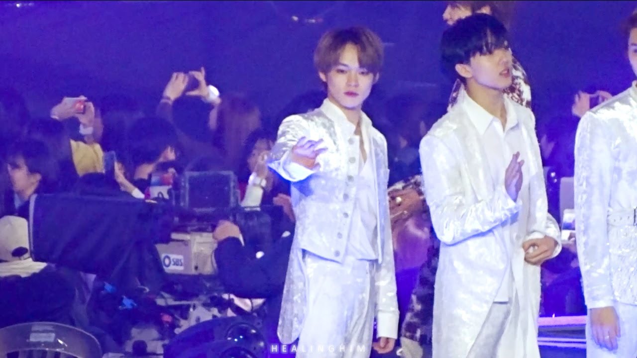 191225 SBS Gayo Daejun - ending Chenle(Jisung) NCT Dream