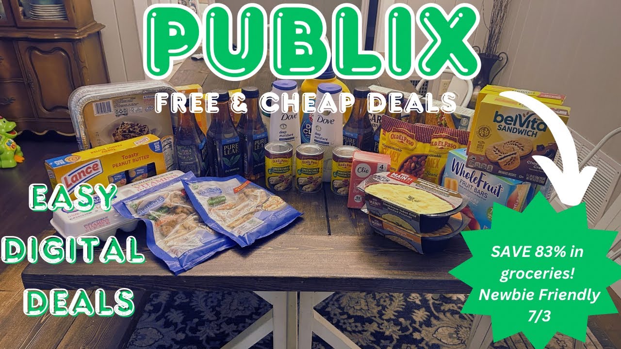 PUBLIX FREE & CHEAP DEALS 7/3-7/9 