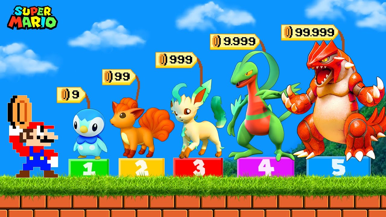 If All Pokemon became REALITY in Super Mario Bros?