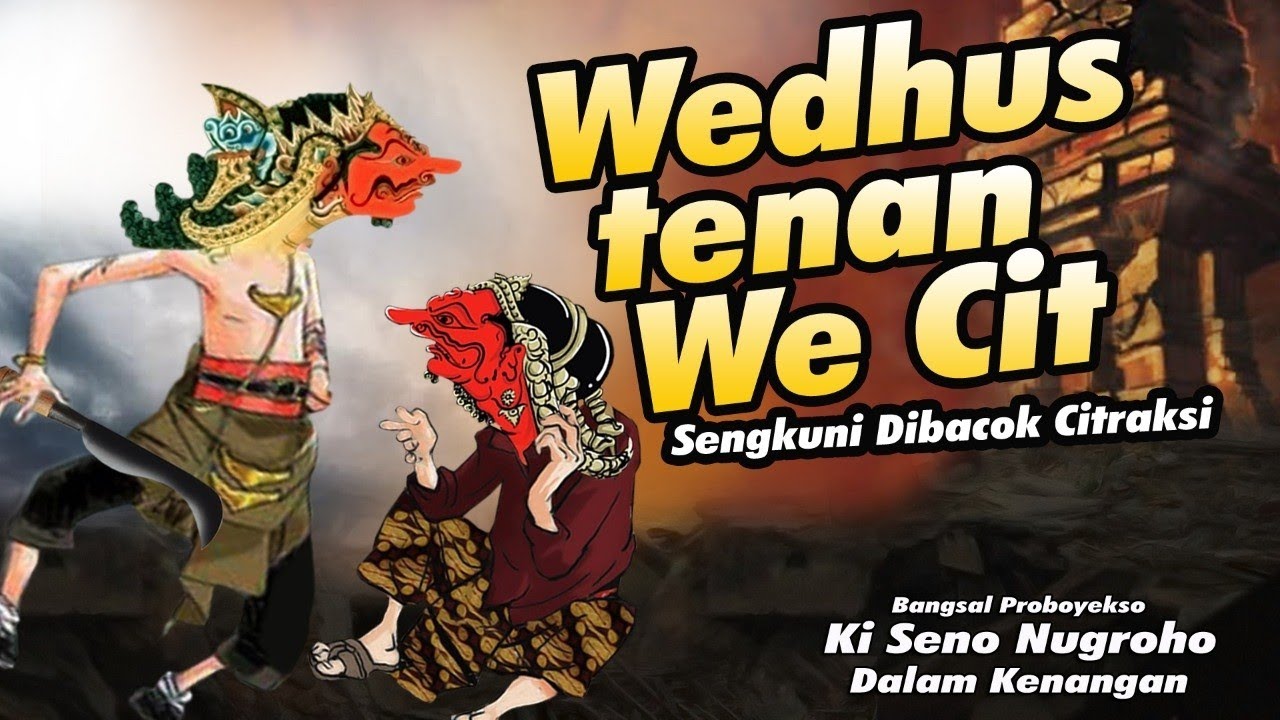 Sengkuni selawase urip ora wani perang. Citraksi wes apal, bacok wae ndase