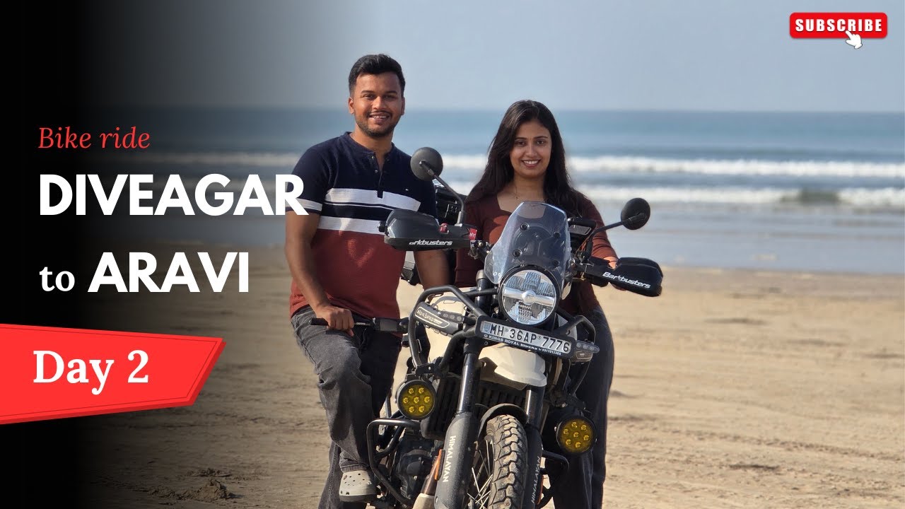 Diveagar to Aravi Beach Coastal Ride || Sea Side Road Konkan || Himalayan 450 || November 2025