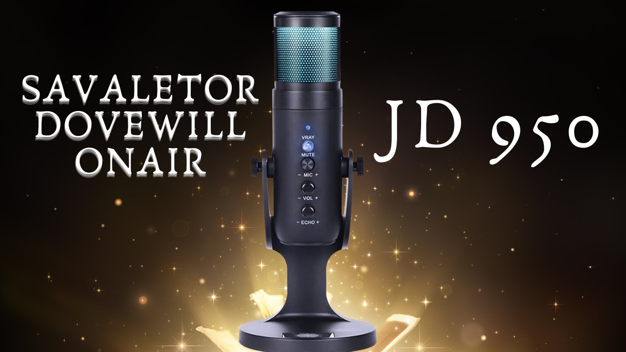 Almost the BEST at $30 | JD950 RGB USB Microphone Review and Tests