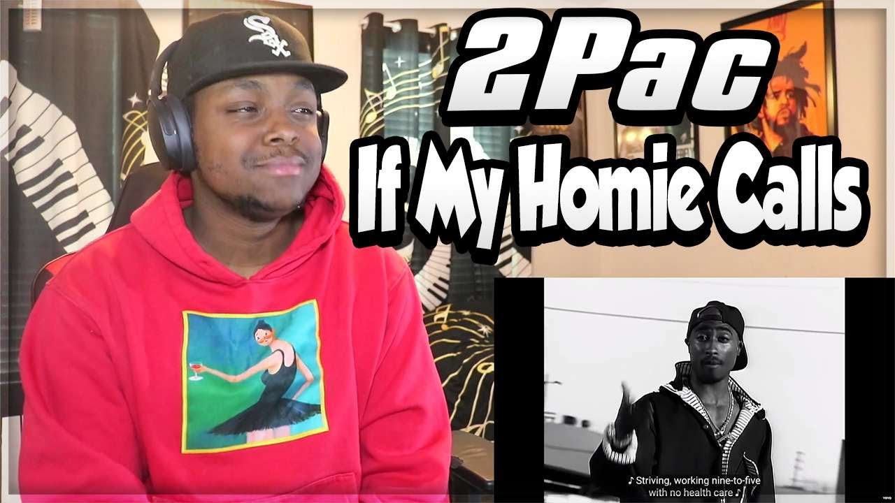 FIRST TIME HEARING- 2Pac - If My Homie Calls (REACTION)