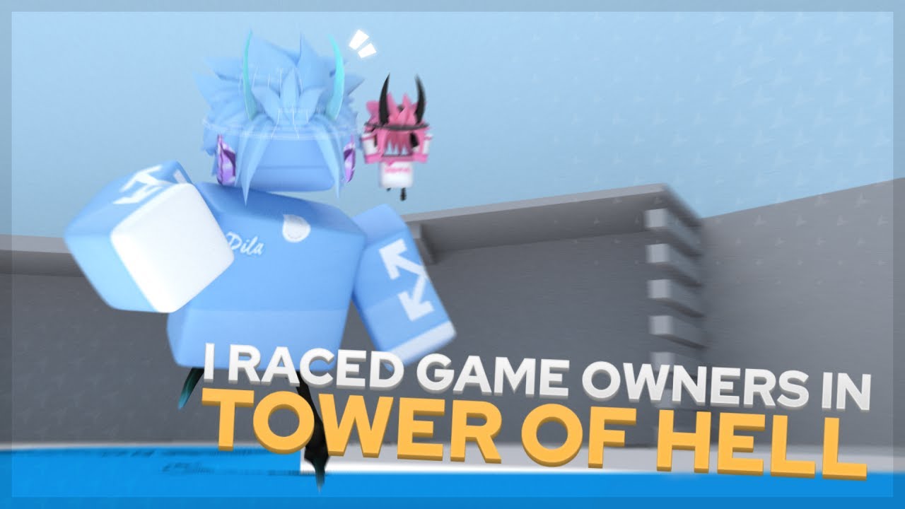 So I Raced Game OWNERS In Tower Of Hell... [ROBLOX]