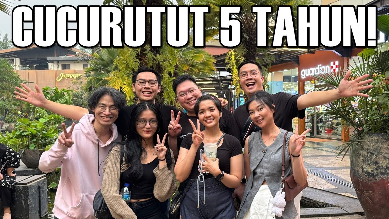 HAPPY ANNIVERSARY YANG KE-5 TAHUN CUCURUTUT! FULL BERLIMA! - ChristDev VLOG