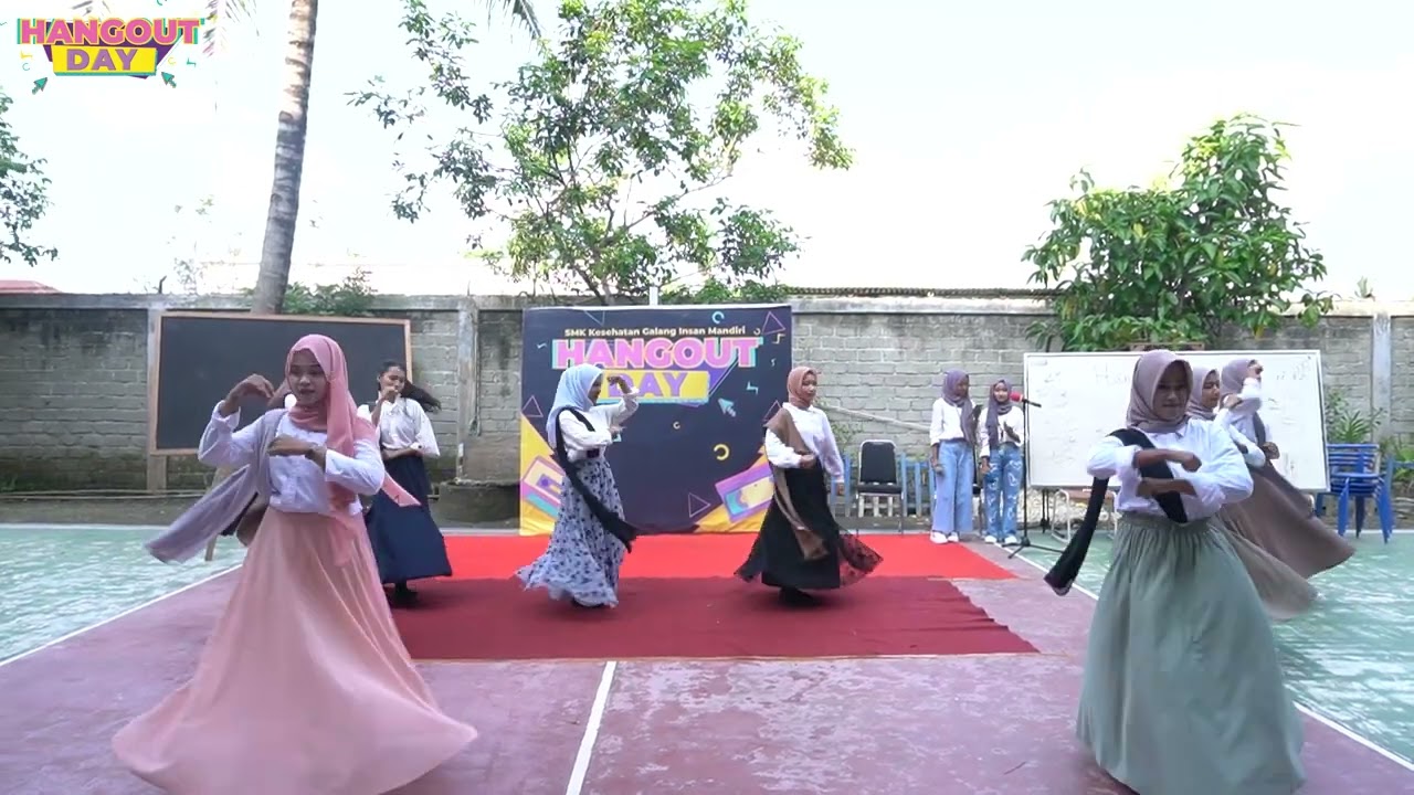 Tarian India | Clip Hangout Day XII - Farmasi A & B | SMK Kesehatan Galang Insan Mandiri Binjai