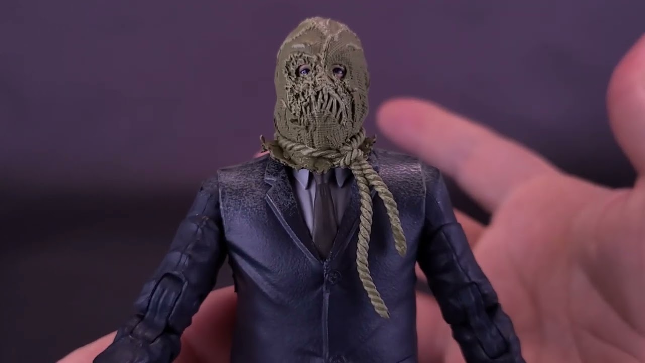 McFarlane Toys DC Multiverse Batman Begins Red Platinum Edition Scarecrow |  @TheReviewSpot