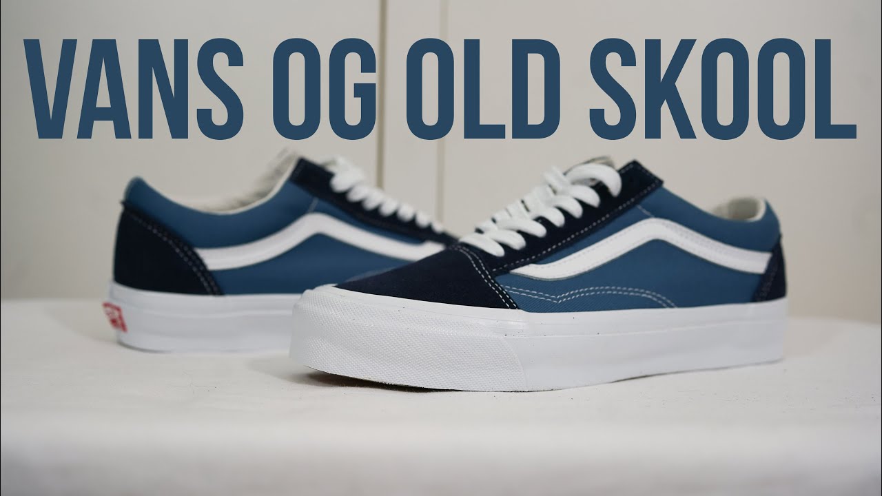 VANS OG OLD SKOOL LX (navy): Unboxing, review & on feet