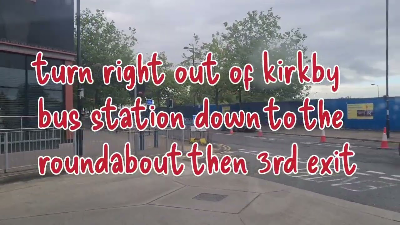 bus route 3/3a fazakerley to huyton bus station #bus #route #liverpool #training #youtube