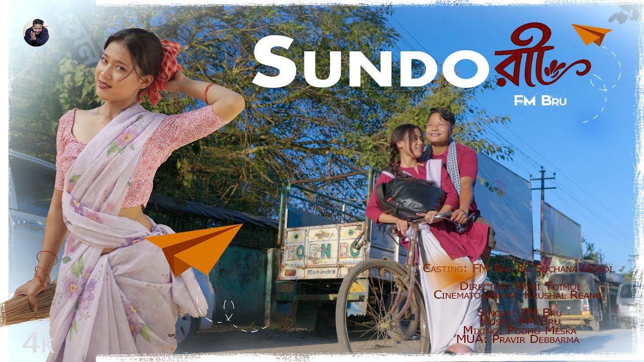 Sundori - FM Bru X Suchana Uchai || Simon Tripura, Khairok Tripura || New Music video 2026