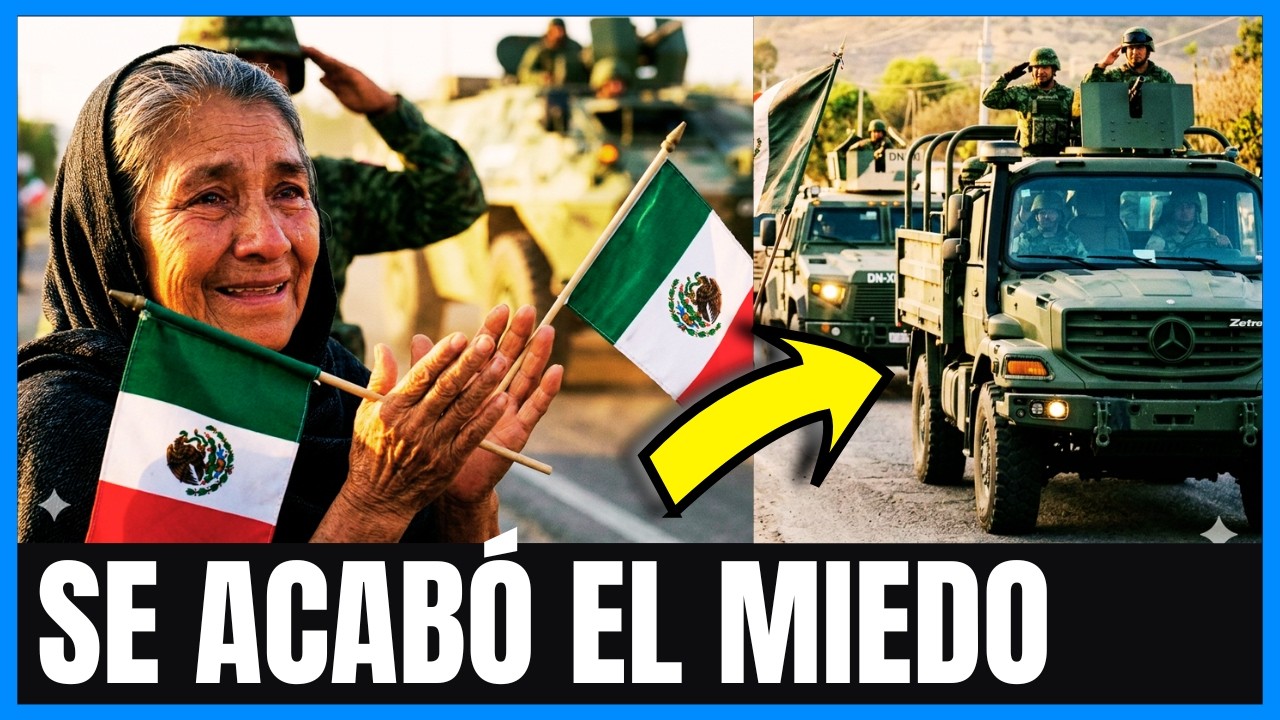 ¡RESPETO TOTAL! El pueblo sale a las calles a dar gracias a los Militares