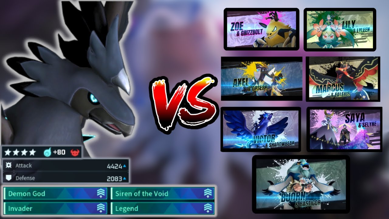 The Strongest !! Max Upgraded Shadowbeak Vs All Tower Bosses I PALWORLD FEYBREAK I PALWORLD