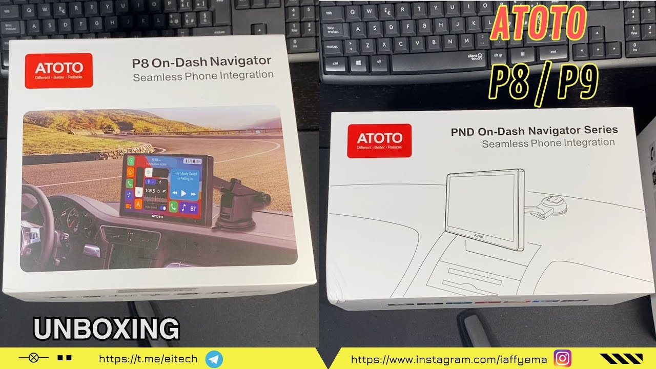 CI HO PRESO GUSTO CON QUESTI COSI - Unboxing ATOTO P8 e P9