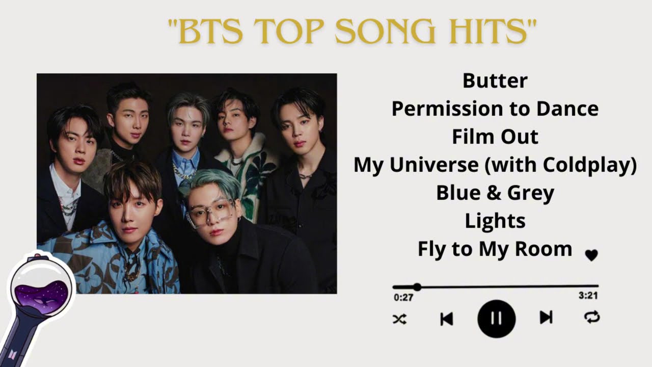playlist BTS top song hits | 2024
