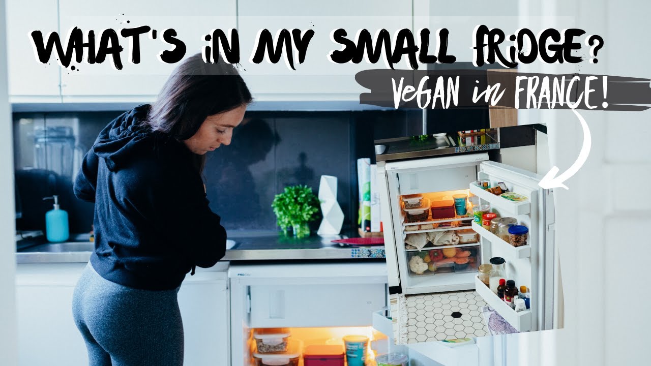 IMMERSION IN A TINY PARISIAN FRIDGE (vegan) + STORING TIPS