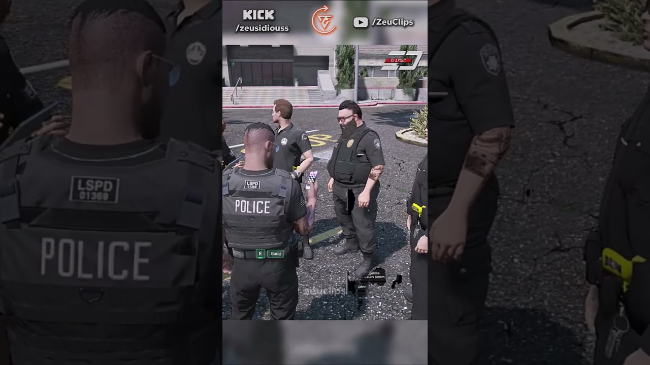 Polislerin Gizli Grubu İfşa Oldu! | EDRP Classic | ZeuSidiouss | #shorts #edrpclassic