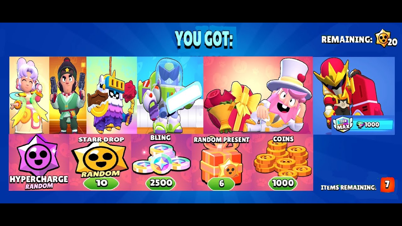 Brawl Stars season 35 Good Randoms a Bo's Valentine