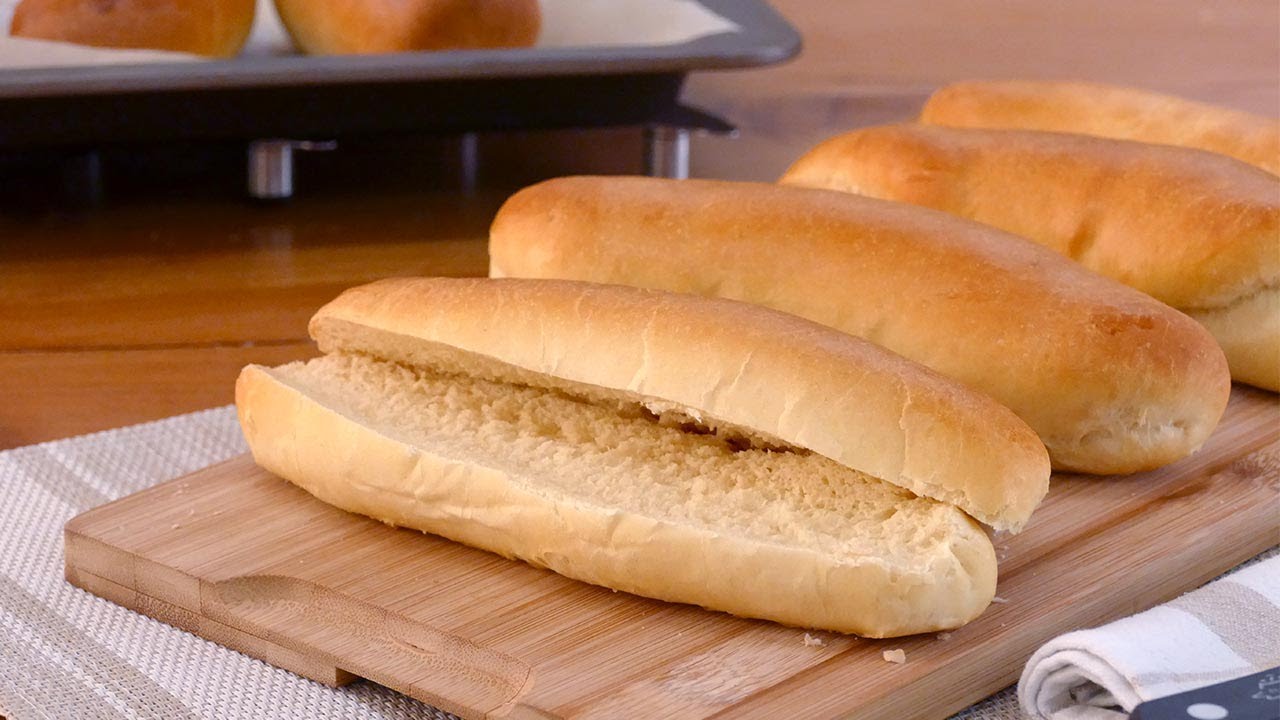 ¡PAN de HOT DOG casero! 🌭 ESPONJOSOS y TIERNOS bollos de perritos calientes - Cocinatis