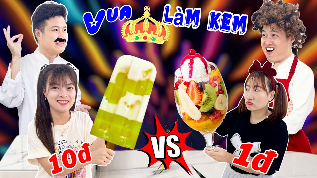 Cuộc Thi Vua Làm Kem | Khi Bố Ở Nhà Và Mẹ Thiên Vị