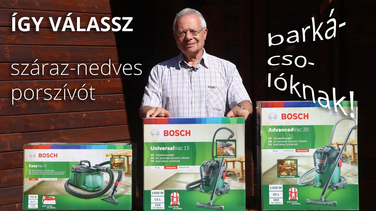 Teszt: 3 porszívó barkácsolóknak 2017-ben