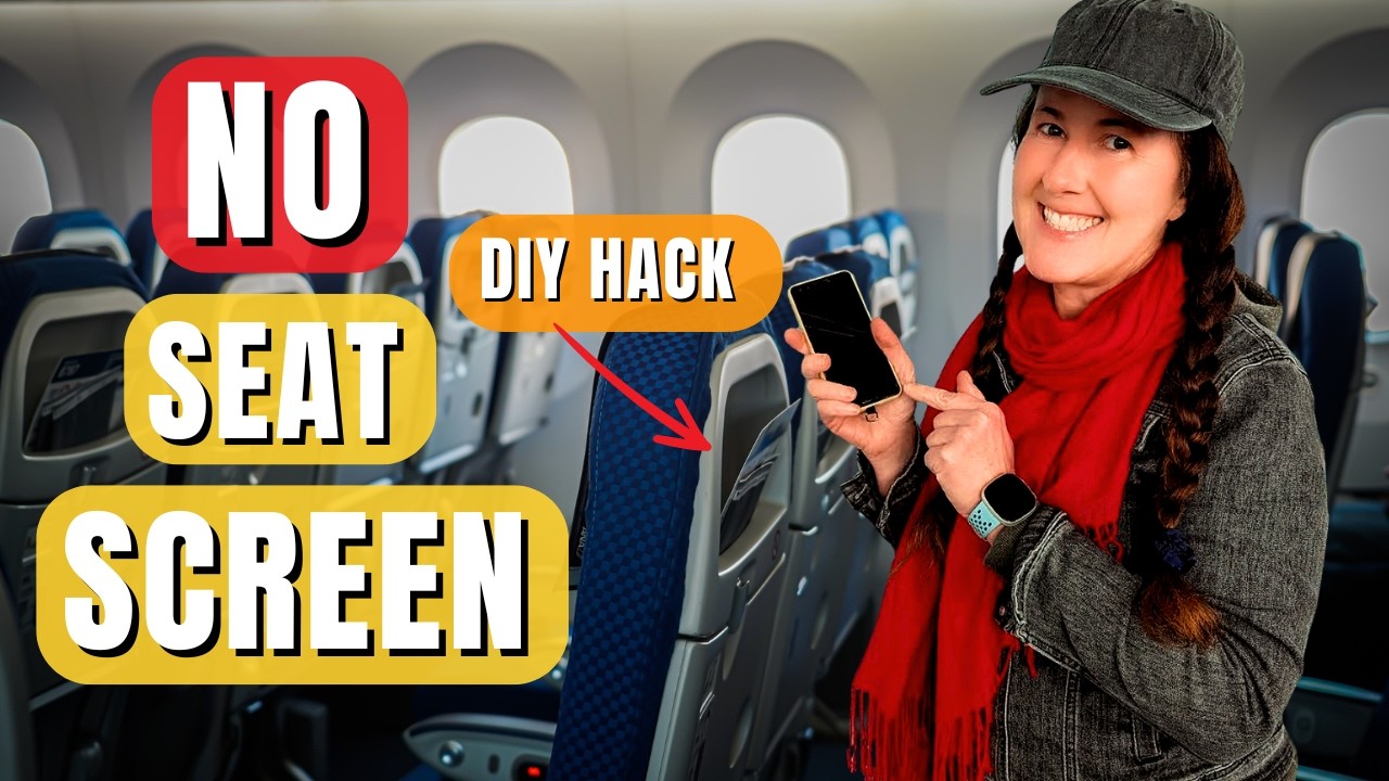 No Seat Screen? Here’s a DIY In-Flight Entertainment Hack