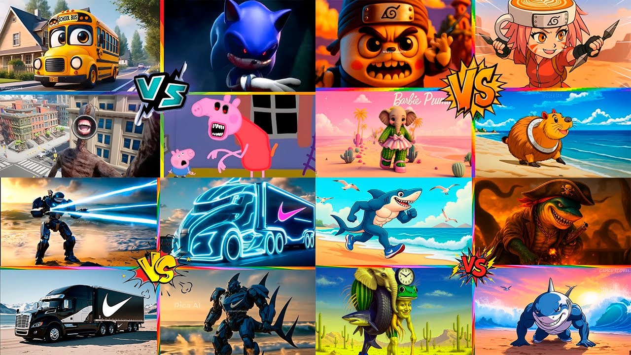 BRAINROT RAP 🆚 BRAINROT PARADE 🆚 BRAINROT BARBIE 🆚 BRAINROT PIRATES – Tiles Hop EDM Rush!