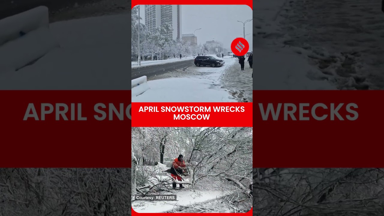 Weather Watch | Winter Returns? Moscow Buried in Freak Snowstorm