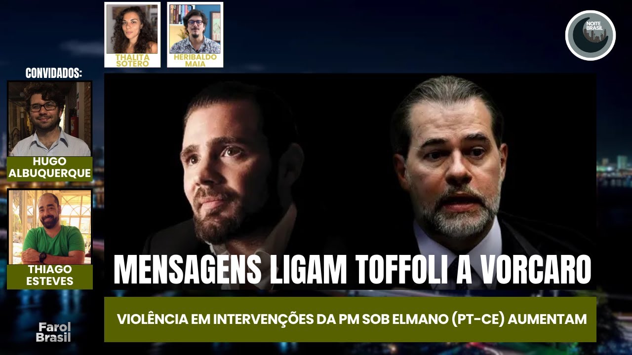 Mensagens ligam Toffoli a Vorcaro no caso Banco Master; ministro nega afastamento | 12.10