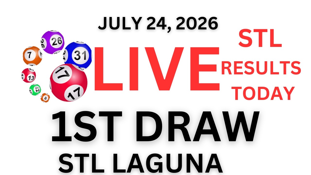 STL Laguna  12:00 PM Draw Results - July 24, 2026 (LIVE UPDATE)